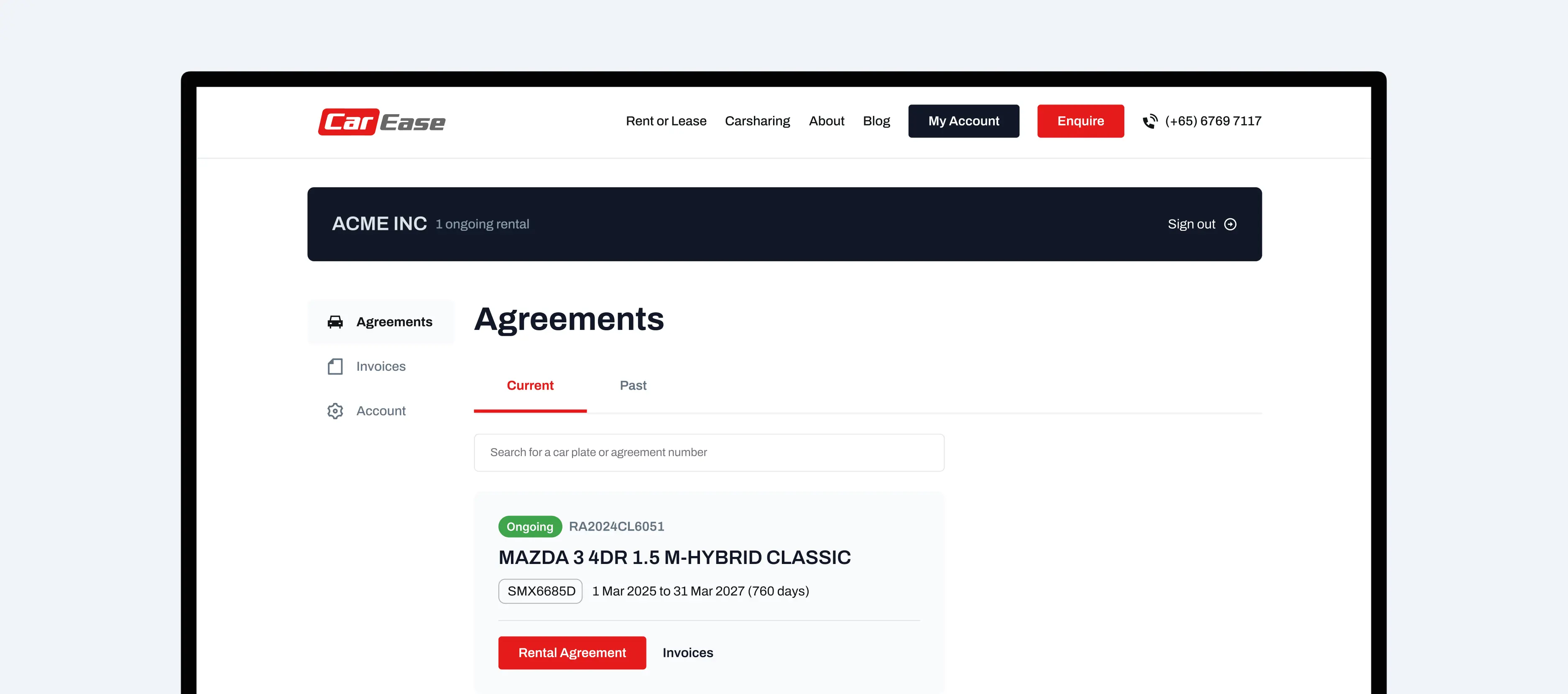 Customer portal