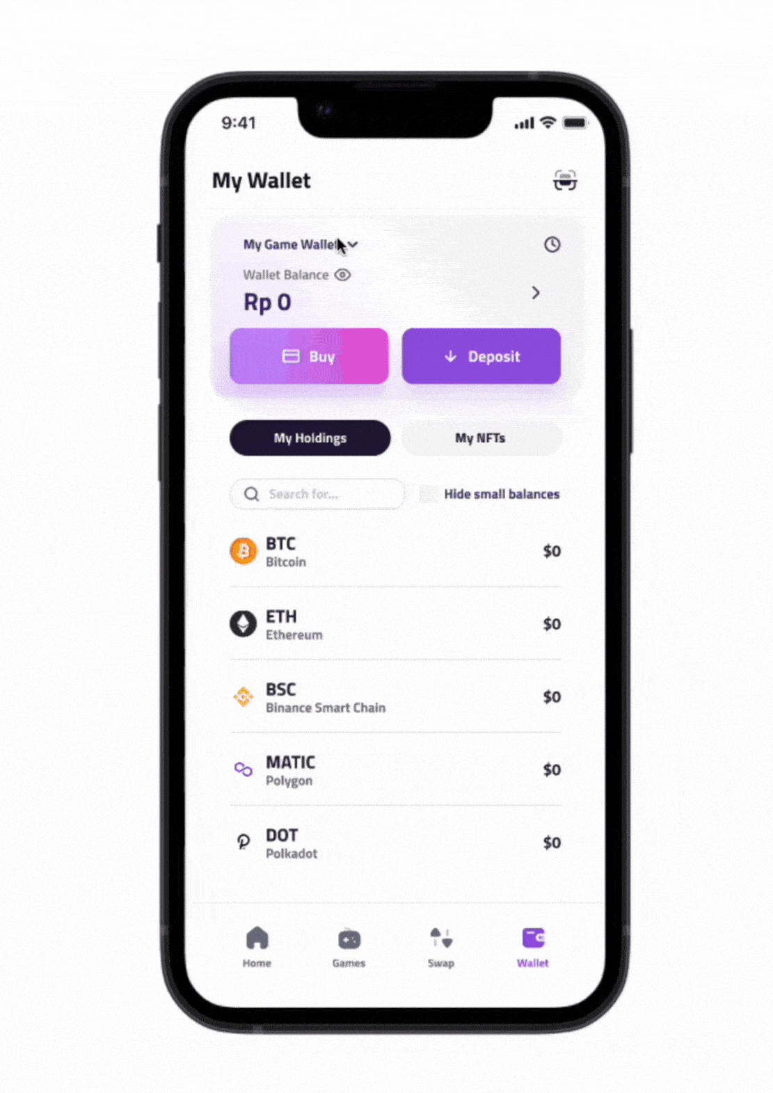 Multi-chain wallet management