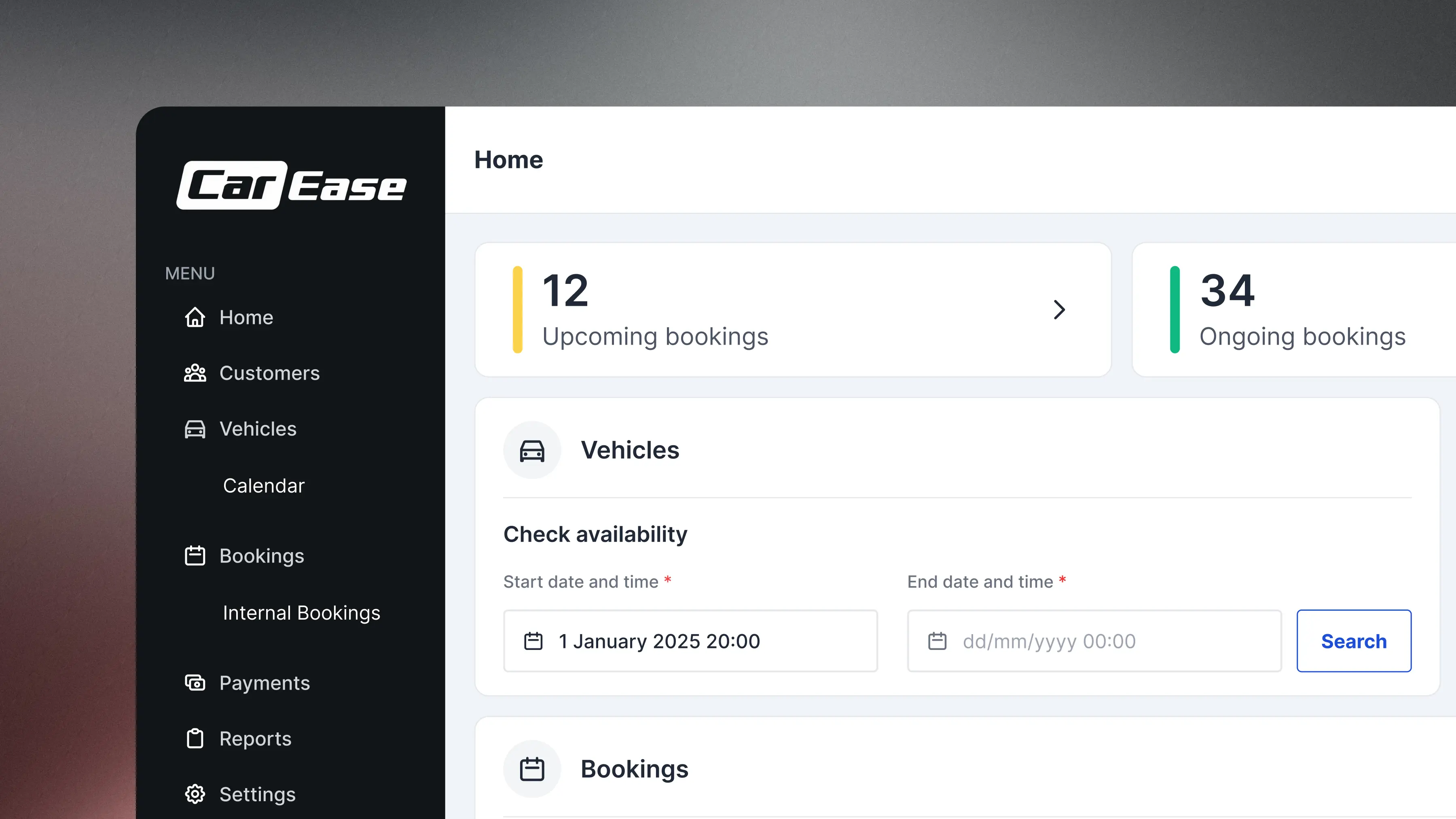Booking System