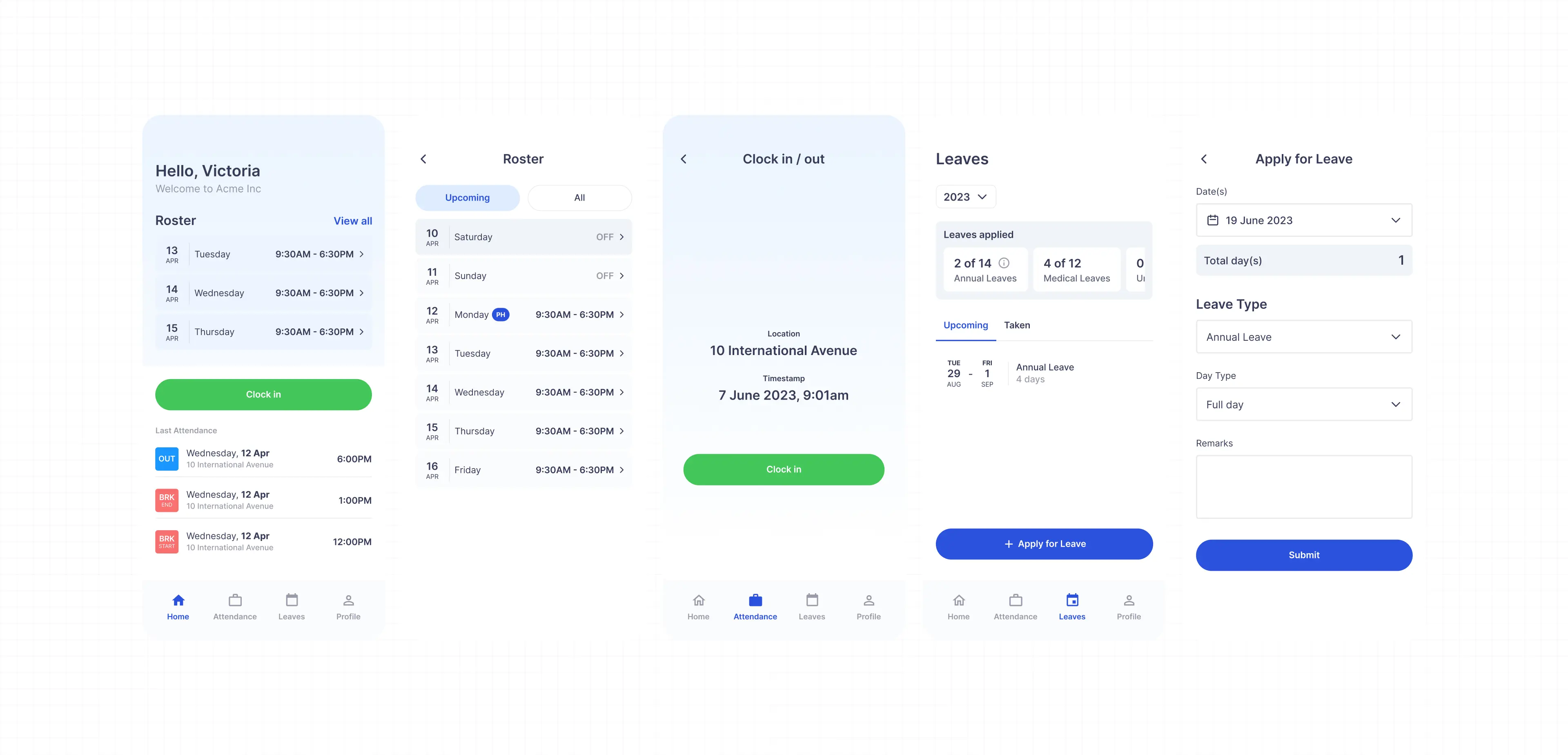 App for Employees
